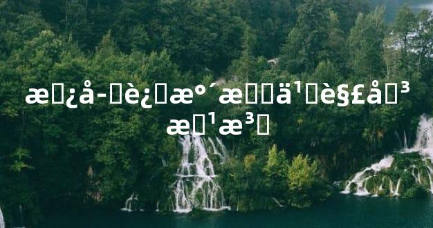 房子进水怎么解决方法