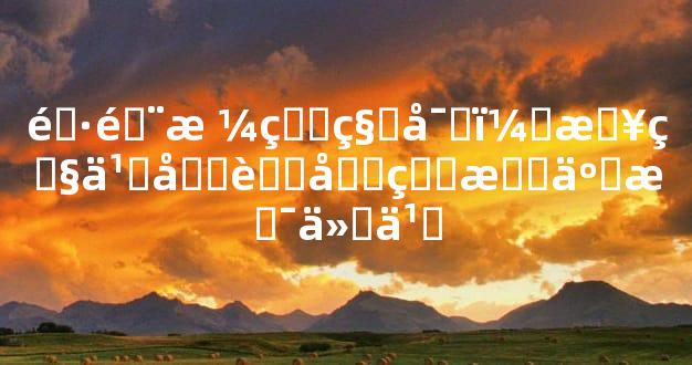 雷门格的秘密：日照之光背后的故事是什么